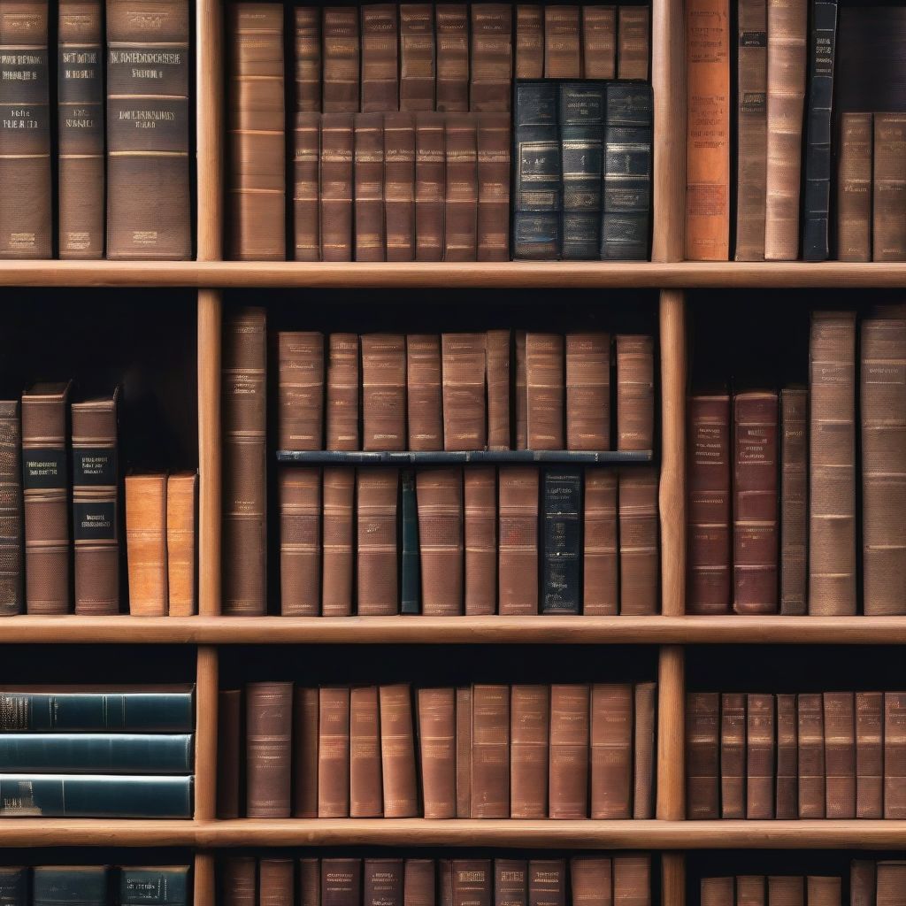 Law Books on a Shelf